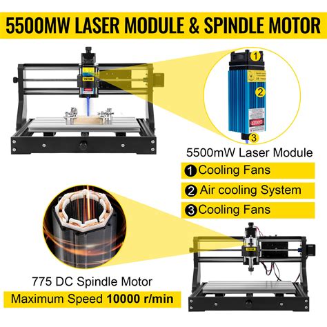 2 in-1 5500mw laser engraver cnc 3018 pro engraving machine|VEVOR CNC 3018 Pro 5500MW 300×180×45mm Cnc .